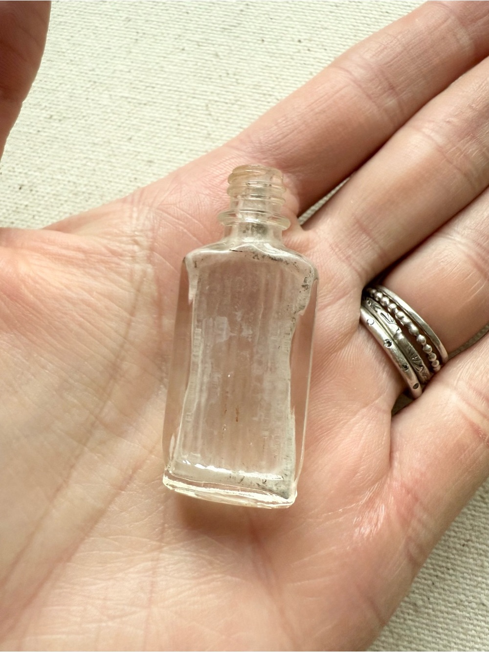 Tiny Antique Perfume Bottle Vintage Bottle